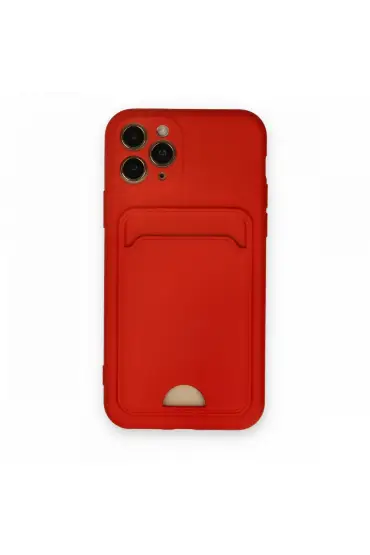  İphone 11 Pro Kılıf Kelvin Kartvizitli Silikon - Ürün Rengi : Lacivert