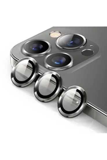  İphone 14 Pro Max Bind Metal Kamera Lens - Ürün Rengi : Derin Mor