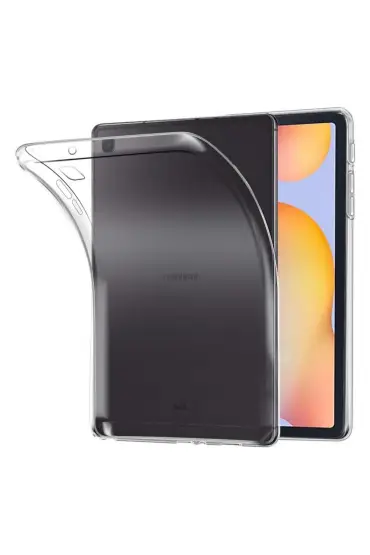  Samsung Galaxy P610 Tab S6 Lite 10.4 Kılıf Tablet  Silikon - Ürün Rengi : Şeffaf