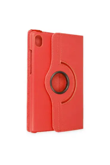  Lenovo Tab M8 Kılıf 360 Tablet Deri Kılıf - Ürün Rengi : Kırmızı