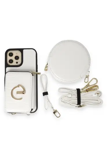  Joko İphone 14 Pro Kılıf Ermes Kapak - Ürün Rengi : Beyaz