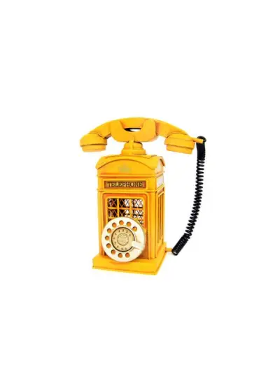  Dekoratif Nostaljik Telefon Kumbara