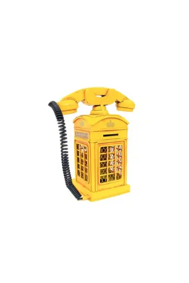  Dekoratif Nostaljik Telefon Kumbara