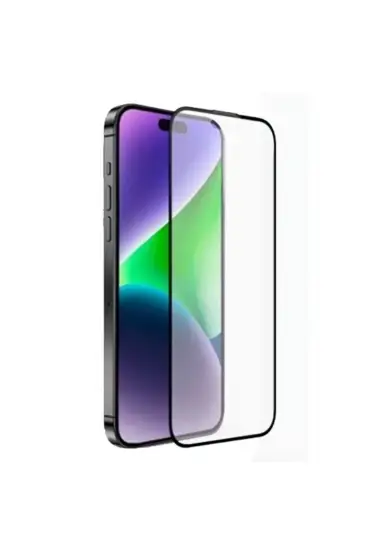  Urr İphone 14 Pro Max Matte Antiglare Cam Ekran Koruyucu - Ürün Rengi : Siyah