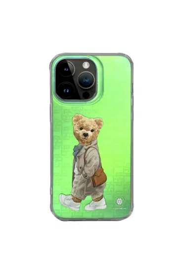  Zuckbear İphone 15 Pro Max French Riviera Chic Kapak - Ürün Rengi : Monaco Glitz