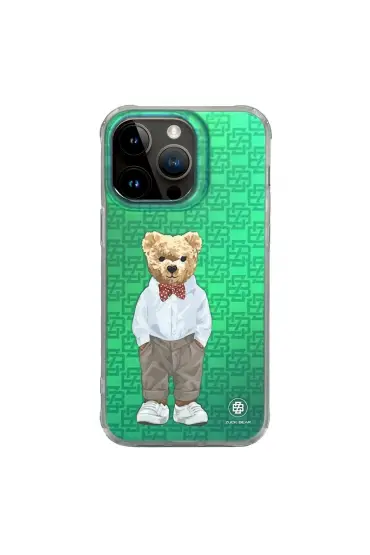  Zuckbear İphone 15 Pro Max French Riviera Chic Kapak - Ürün Rengi : Monaco Glitz