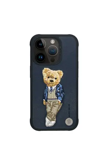  Zuckbear İphone 15 Pro Max London Classic Kapak - Ürün Rengi : Westminster Ace