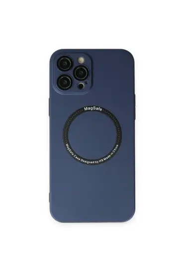  İphone 12 Pro Kılıf Jack Magneticsafe Lens Silikon - Ürün Rengi : Mor