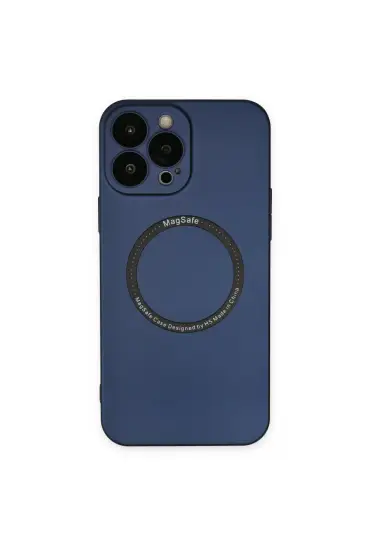  İphone 14 Pro Kılıf Jack Magneticsafe Lens Silikon - Ürün Rengi : Sierra Blue