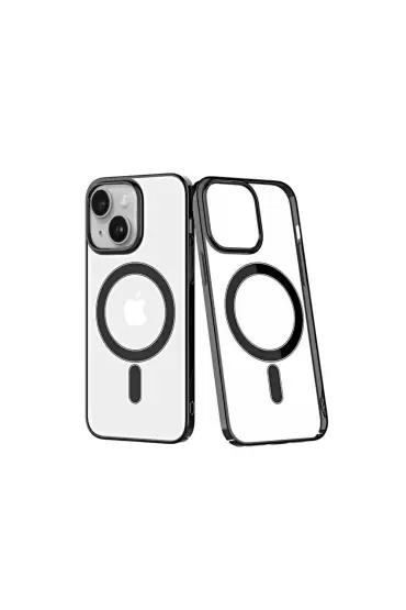  İphone 14 Plus Kılıf Element Magneticsafe Sert Kapak - Ürün Rengi : Gümüş