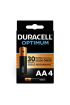  202 Duracell Optimum Alkalin Pil AA 4'' lü Paket