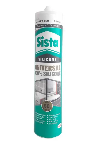  202 Sista Üniversal Şeffaf Silikon 280 ml