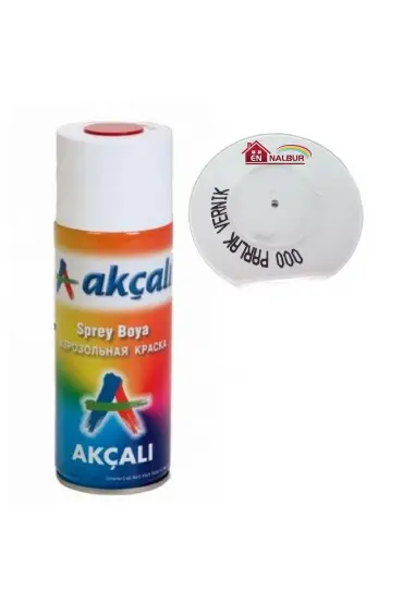  202 Akçalı Sprey Boya 400 ml 000 Parlak Vernik