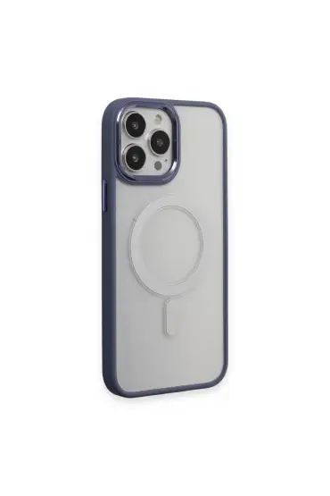  İphone 15 Pro Kılıf Room Magneticsafe Silikon - Ürün Rengi : Sierra Blue