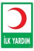  202 İlk Yardım Dolabı Levhası 25x35 KOD:1015