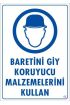  202 Baret Giy Uyarı Levhası 25x35 KOD:48