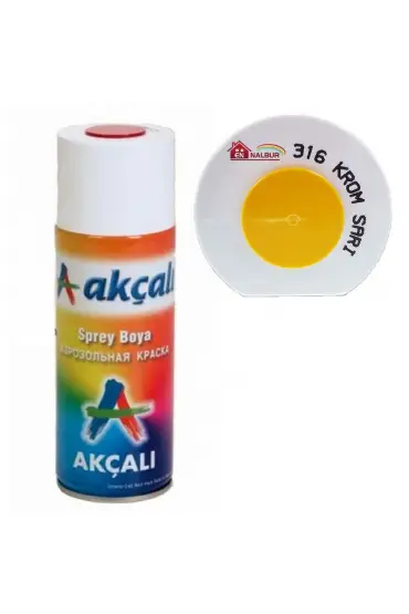  202 Akçalı Sprey Boya 400 ml 316 Krom Sarı