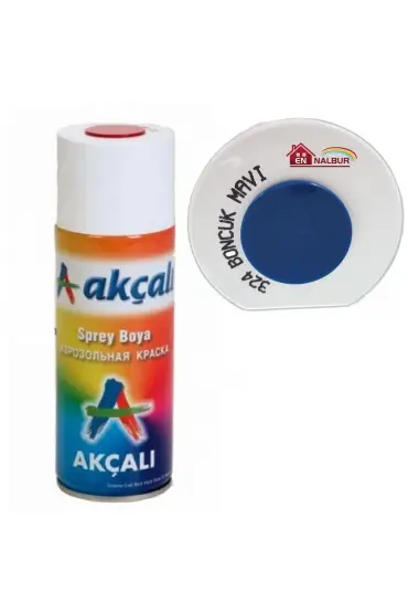  202 Akçalı Sprey Boya 400 ml 324 Boncuk Mavi