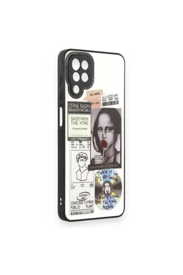  942 Samsung Galaxy A12 Kılıf Mirror Desenli Kapak - Ürün Rengi : Mirror - 15