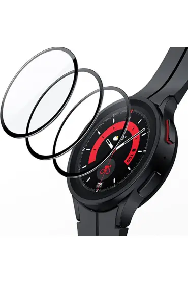  942 Samsung Galaxy Watch 4 42mm Polymer Nano Ekran Koruyucu - Ürün Rengi : Şeffaf