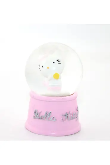  Minik Işıklı Hello Kitty Kar Küresi 7 Cm Alk1774