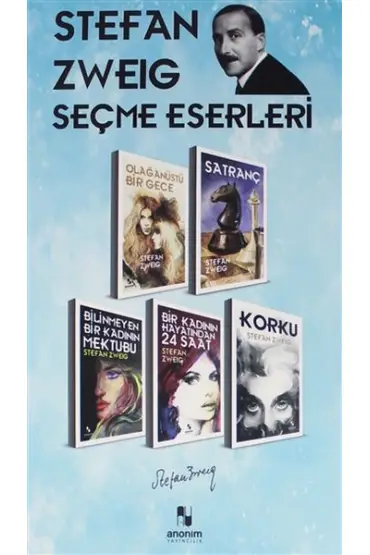 Stefan Zweig Seçme Eserleri - (5 Kitap Kutu)