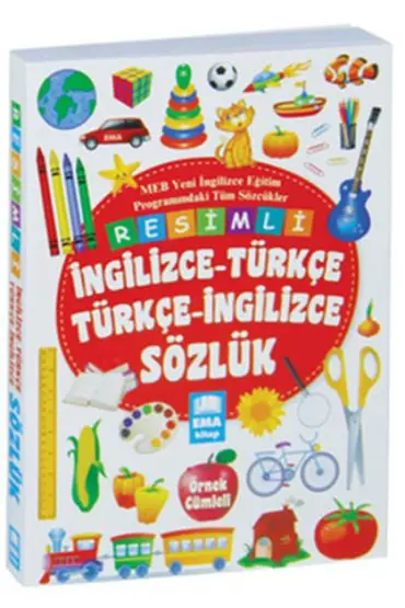 Resimli İngilizce - Türkçe Türkçe İngilizce Sözlük Örnek Cümleli