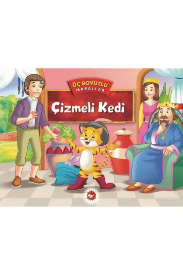 Üç Boyutlu Masallar - Çizmeli Kedi (Ciltli)