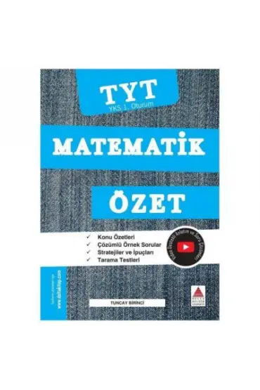 Delta Kültür YKS TYT 1. Oturum Matematik Özet (Yeni)