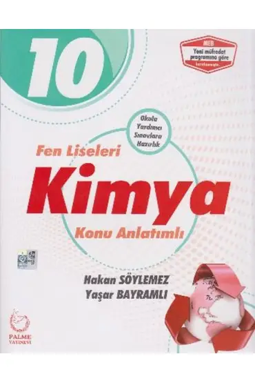 Palme 10. Sınıf Fen Liseleri Kimya Konu Anlatımlı (Yeni)