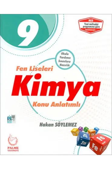 Palme 9.Sınıf Fen Liseleri Kimya Konu Kitabı (Yeni)