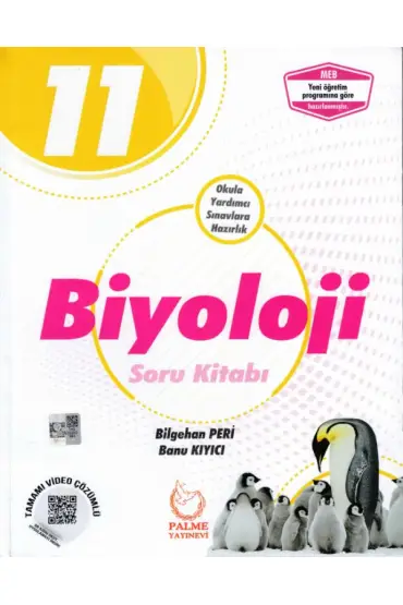 Palme 11.Sınıf Biyoloji Soru Kitabı (Yeni)