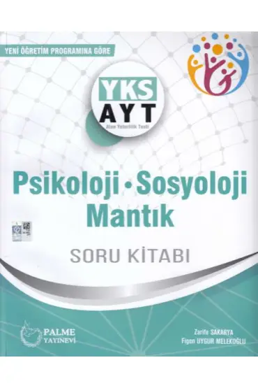 Palme AYT Psikoloji - Sosyoloji Mantık Soru Kitabı (Yeni)