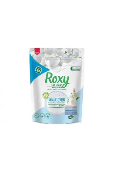  193 Roxy Bio Clean Doğal Matik Toz Sabun Bahar Çiçekleri 1600 Gr