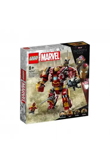  193 76247 ®  - Hulkbuster: Wakanda Savaşı 385 parça +8 yaş Özel Fiyatlı Ürün