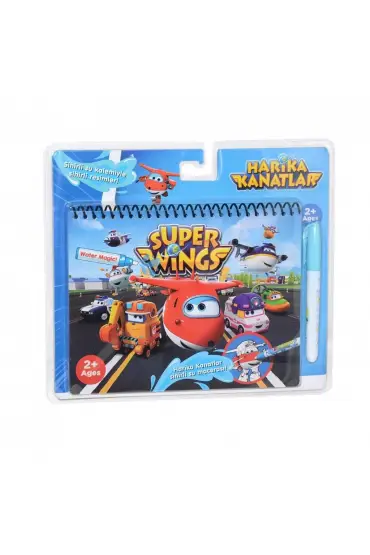  193 BK006 Gepettoys,Harika Kanatlar Sihirli Boyama Kitabı