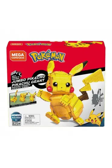  193 FVK81 MEGA™ Pokémon™  Pikachu Figürü 825 parça +8 yaş