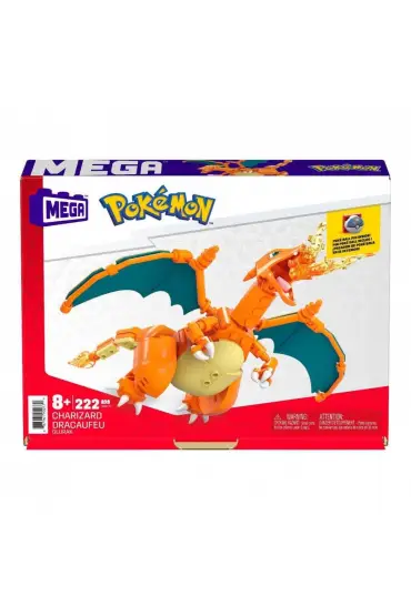  193 GWY77 MEGA™ Pokémon™ Charizard Figürü 222 parça +8 yaş