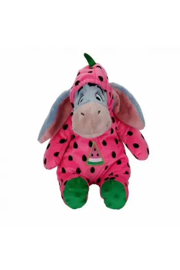  193 0338 Eeyore Karpuz Kıyafetli Peluş 30 cm -Sunman