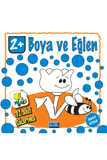 Boya ve Eğlen Mavi Kitap