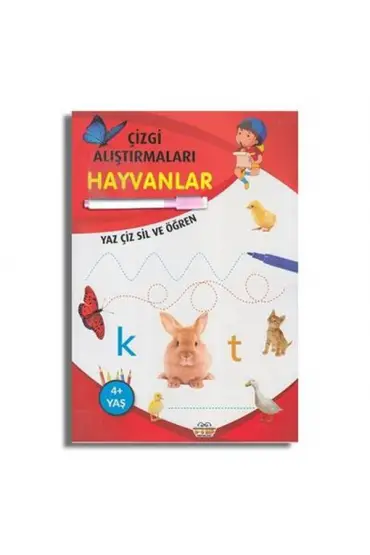 Çizgi Alıştırmaları Hayvanlar