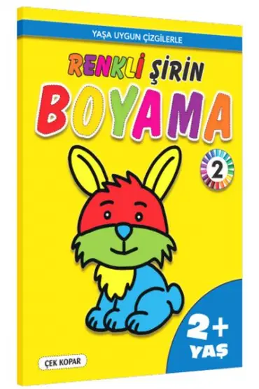 Renkli Şirin Boyama -2 (2+Yaş)