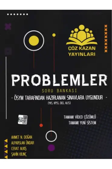 Çöz Kazan Problemler Soru Bankası YKS,KPSS,DGS,ALES (Yeni)