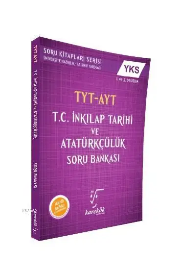 Karekök TYT-AYT TC. İnkilap Tarihi ve Atatürkçülük Soru Bankası  (Yeni)