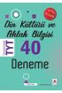 Delta Kültür TYT Din Kültürü ve Ahlak Bilgisi 40 Deneme(Yeni)