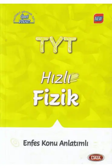 Data TYT Hızlı Fizik Enfes Konu Anlatımlı (Yeni)