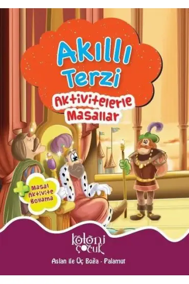 Akıllı Terzi - Aktivitelerle Masallar - Aslan ile Üç Boğa-Palamur