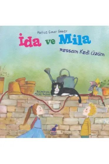 İda ve Mila Ressam Kedi Üzüm