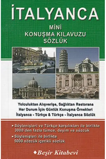 İtalyanca Mini Konuşma Kılavuzu - Sözlük