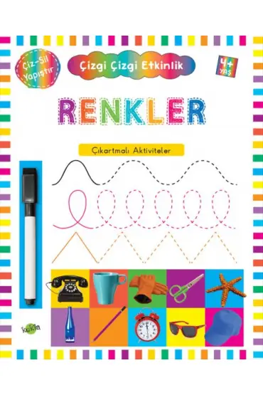 Çizgi Çizgi Etkinlik - Renkler (4+ Yaş)